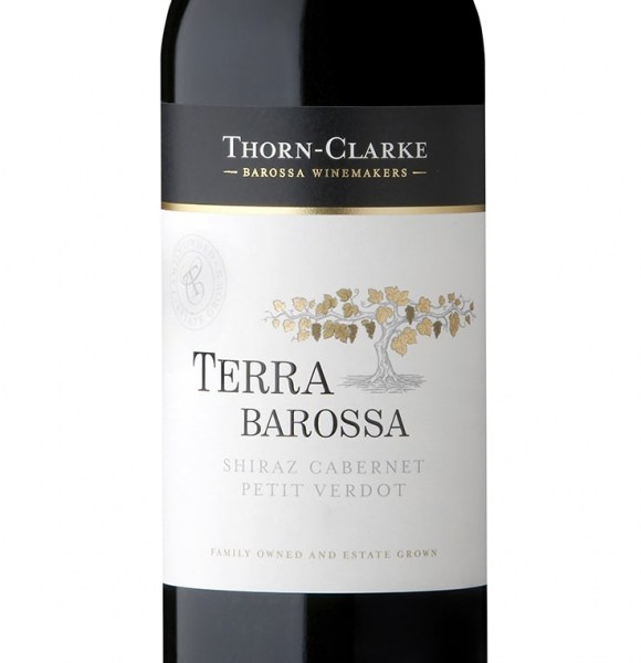 Terra Barossa Shiraz Cabernet Petit Verdot Thorn-Clarke-label